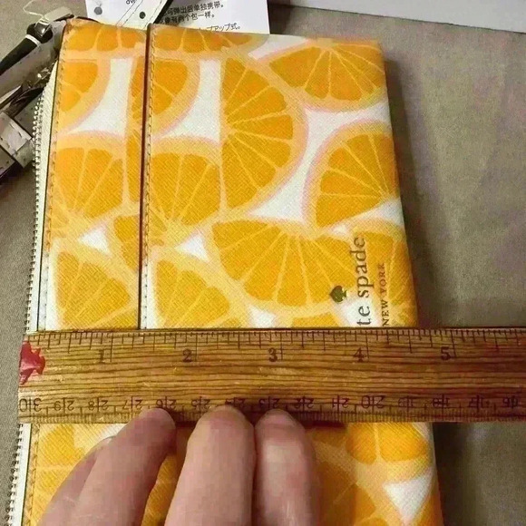 Kate Spade Sadie Orange Slice Crossbody Handbag. Two Pieces  NWT - Picture 8 of 13